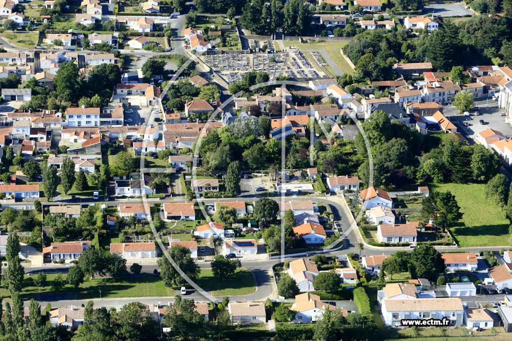 Photo arienne de Saint-Gervais