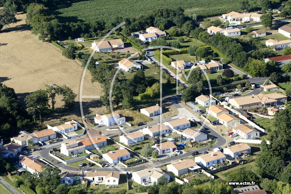 Photo arienne de Saint-Gervais