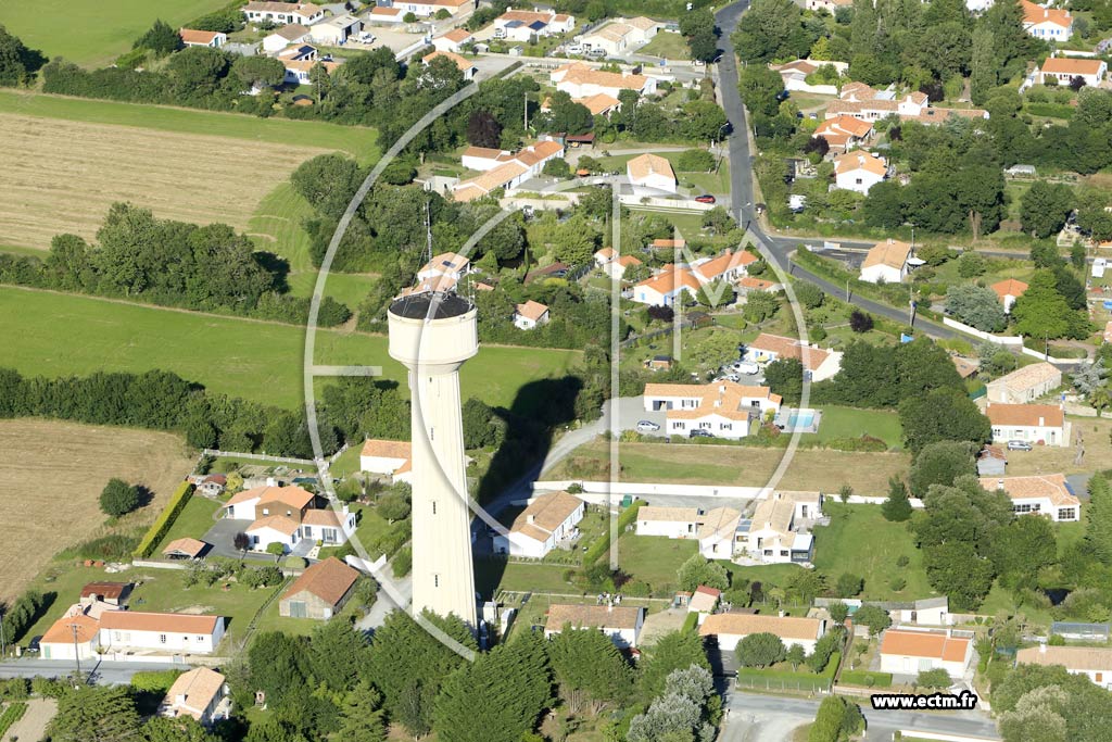 Photo arienne de Saint-Gervais