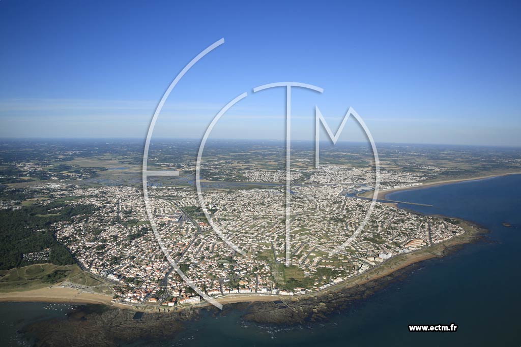 Photo arienne de Saint-Hilaire-de-Riez