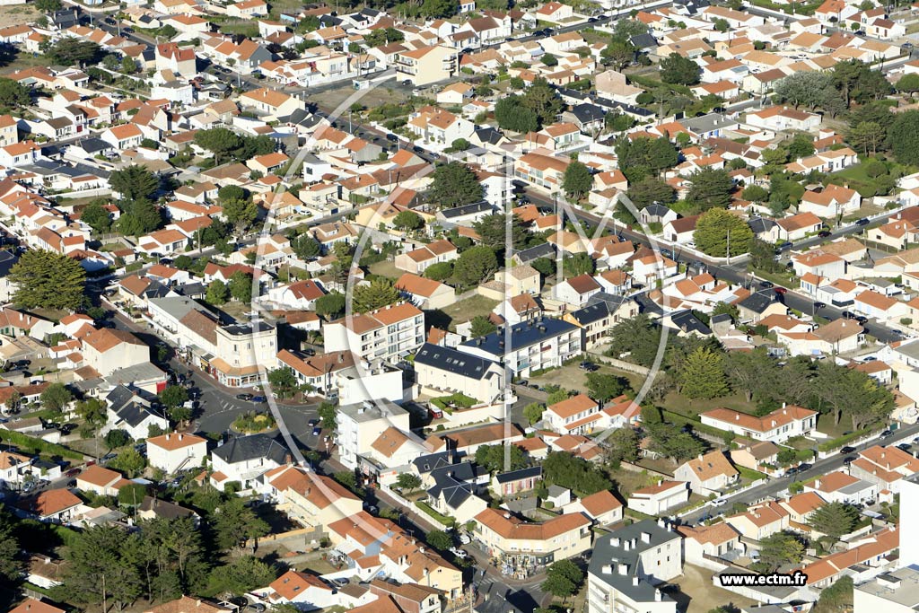 Photo arienne de Saint-Hilaire-de-Riez (le Pr Sal)