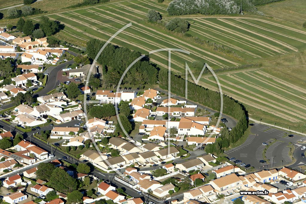 Photo arienne de Saint-Hilaire-de-Riez (le Pr Sal)