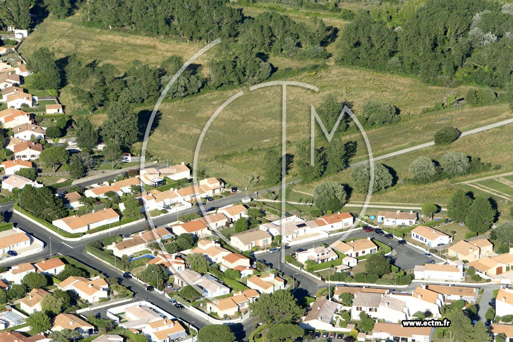 Photo arienne de Saint-Hilaire-de-Riez (le Pr Sal)