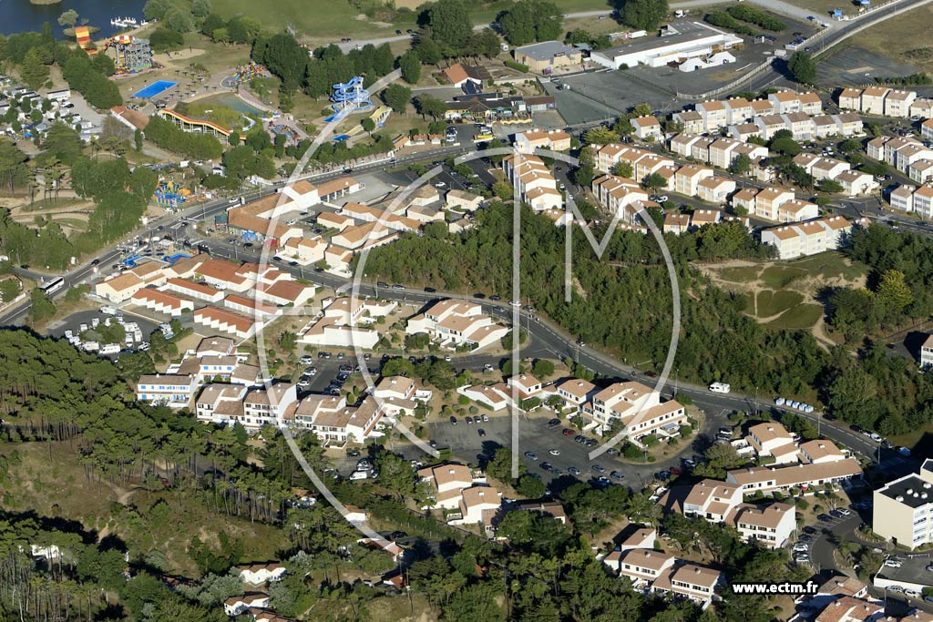 Photo arienne de Saint-Hilaire-de-Riez (les Becs)