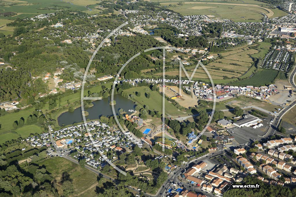 Photo arienne de Saint-Hilaire-de-Riez (les Becs)