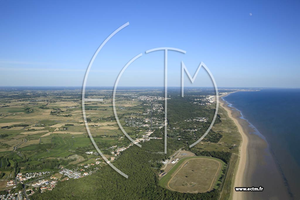 Photo arienne de Saint-Jean-de-Monts