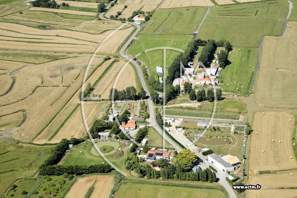 Photo arienne de Saint-Jean-de-Monts (le Brandeau)