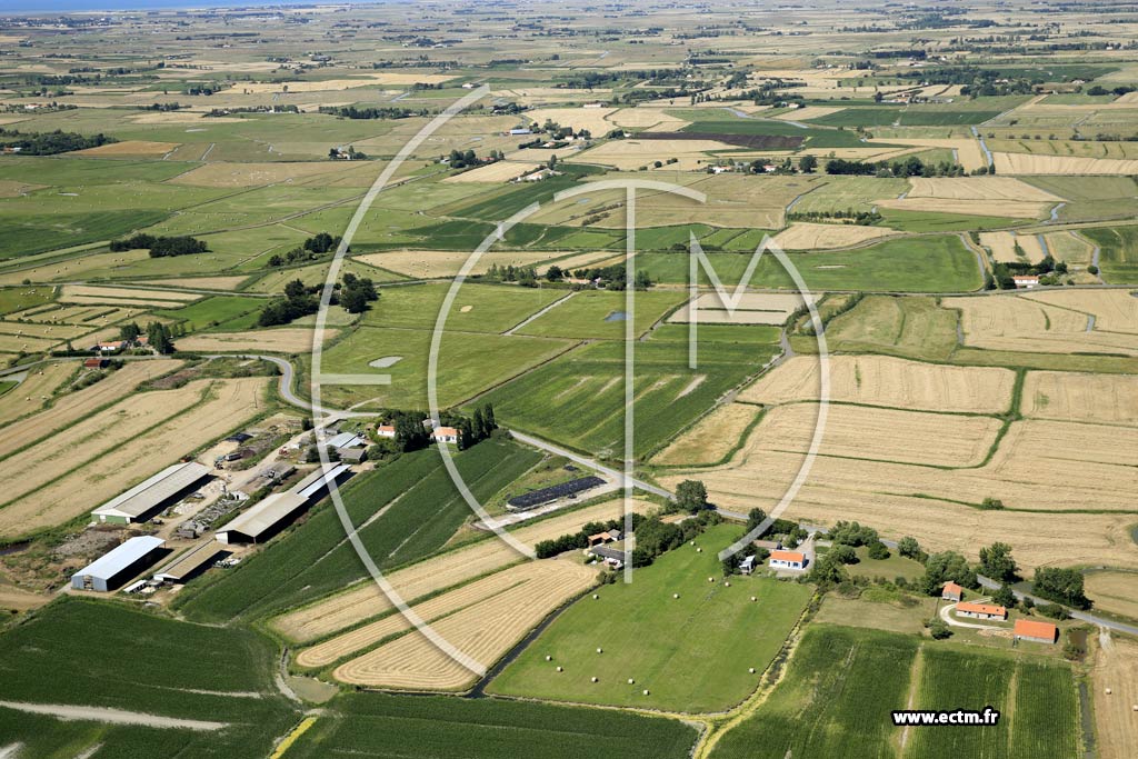Photo arienne de Saint-Jean-de-Monts (le Pr Charron)