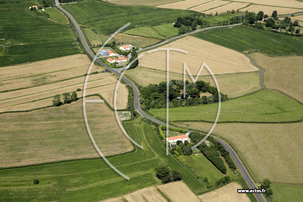 Photo arienne de Saint-Jean-de-Monts (le Pr Durand)