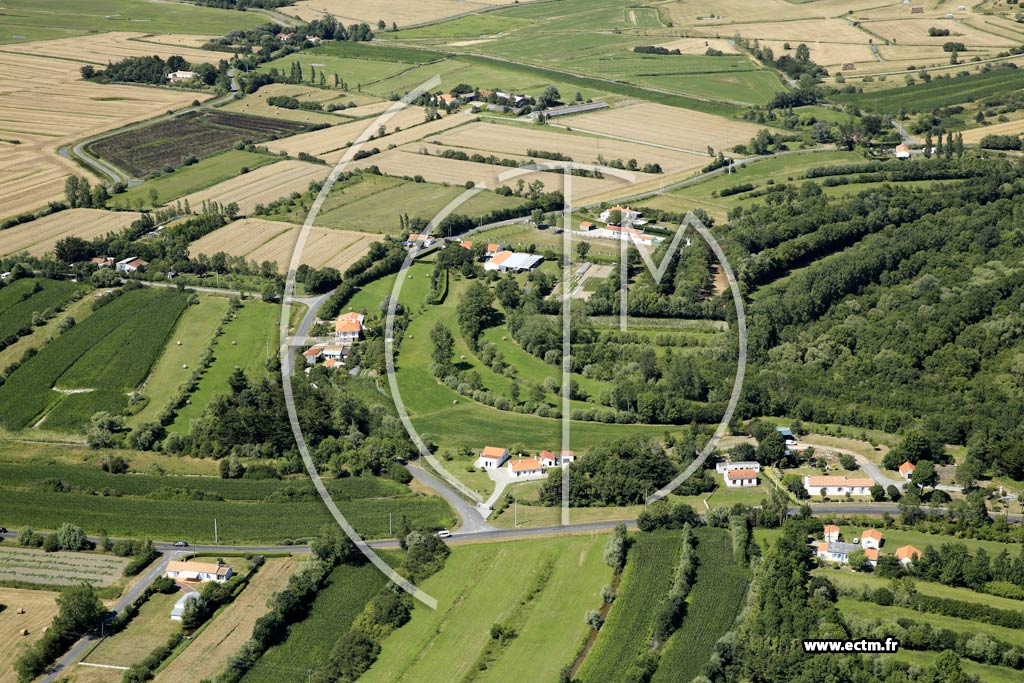 Photo arienne de Saint-Jean-de-Monts (les Rondelles)
