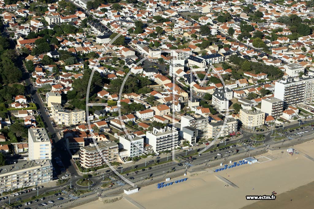 Photo arienne de Saint-Jean-de-Monts (Plage-des-Demoiselles)