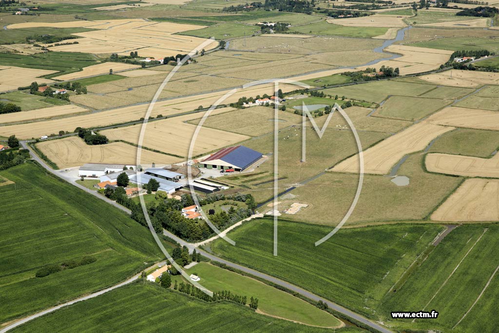 Photo arienne de Saint-Jean-de-Monts (Villeneuve)