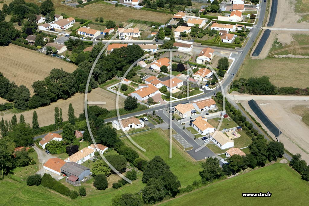 Photo arienne de Sallertaine (Pont Habert)