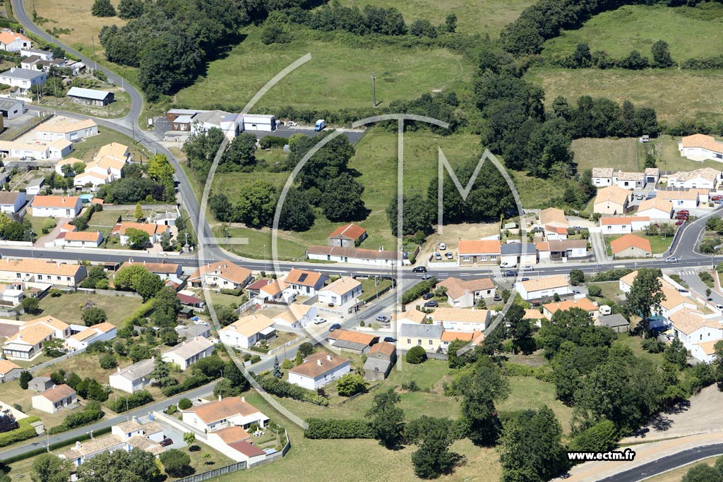 Photo arienne de Sallertaine (Pont Habert)