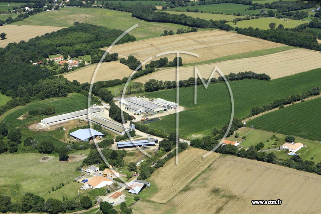 Photo arienne de Aizenay (la Ballangerie)