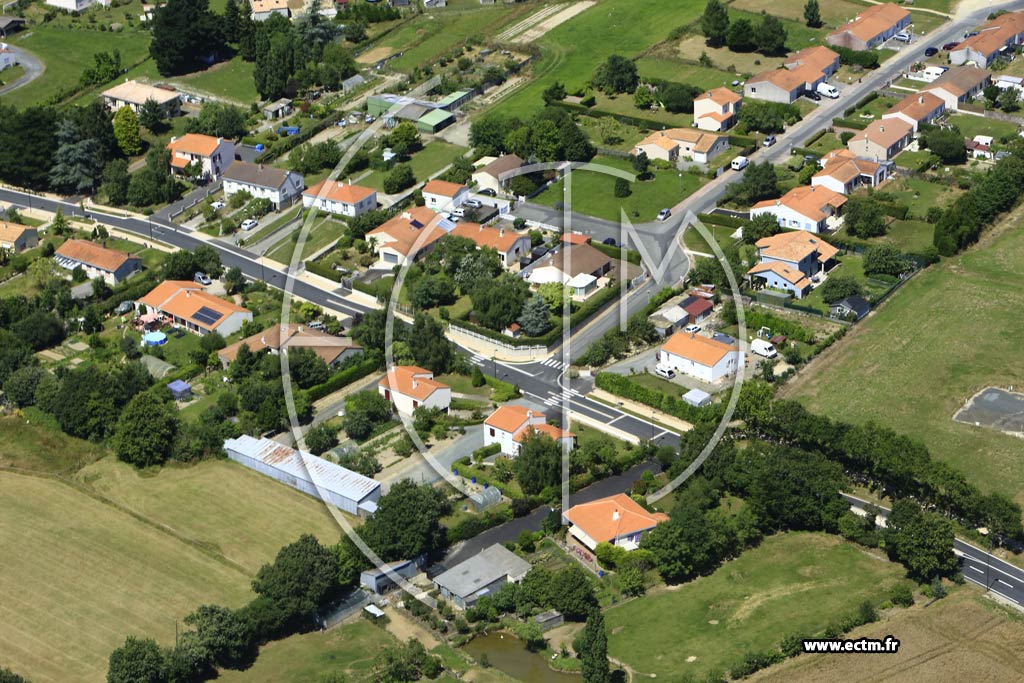 Photo arienne de Grand'landes