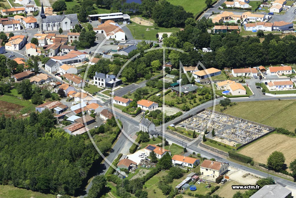 Photo arienne de Grand'landes