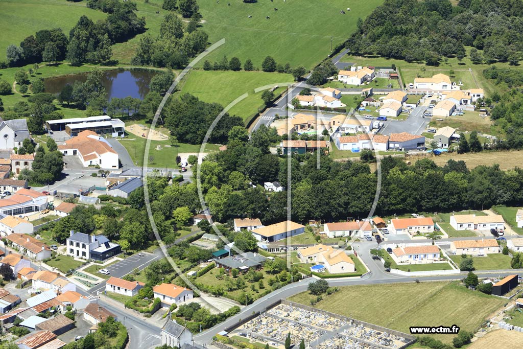 Photo arienne de Grand'landes