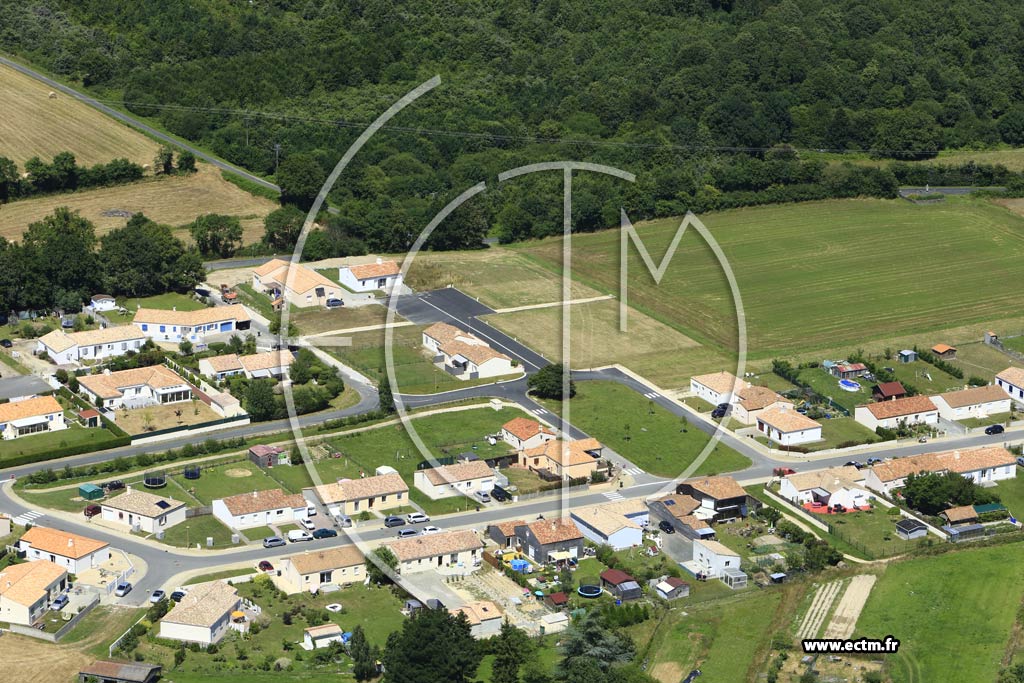 Photo arienne de Grand'landes