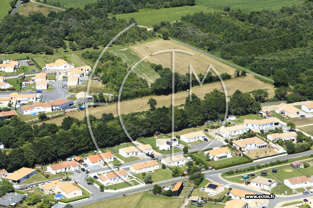 Photo arienne de Grand'landes