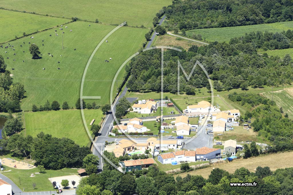 Photo arienne de Grand'landes