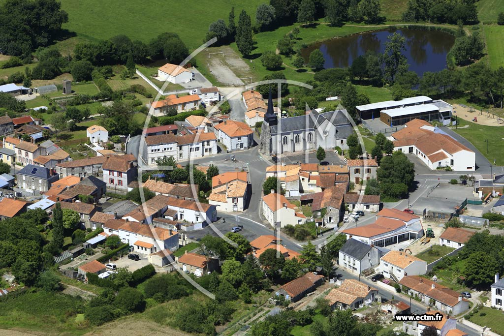 Photo arienne de Grand'landes