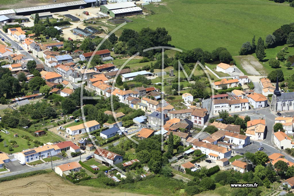 Photo arienne de Grand'landes
