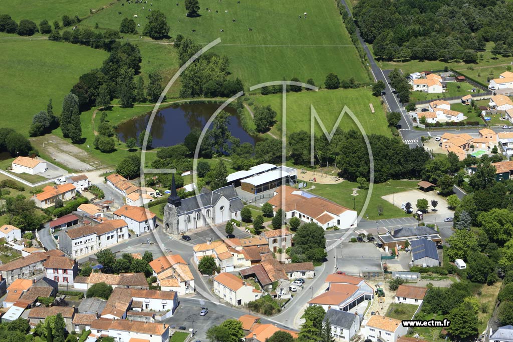 Photo arienne de Grand'landes