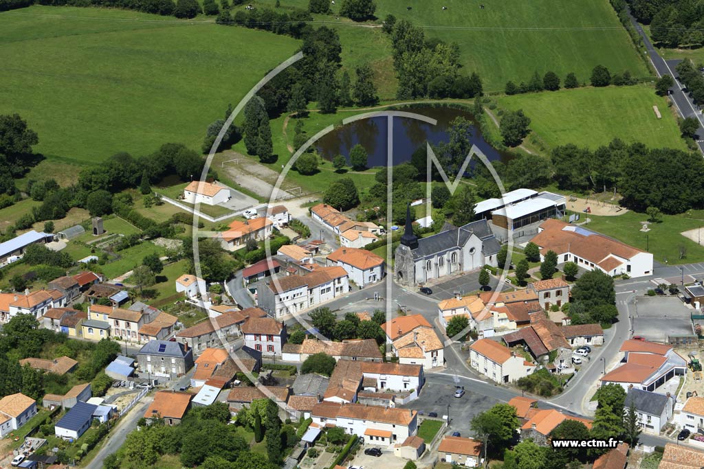 Photo arienne de Grand'landes