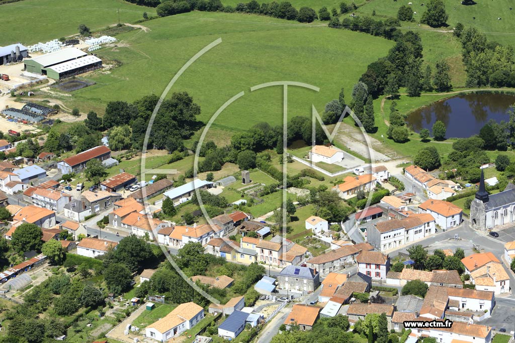 Photo arienne de Grand'landes