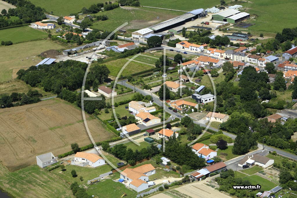 Photo arienne de Grand'landes