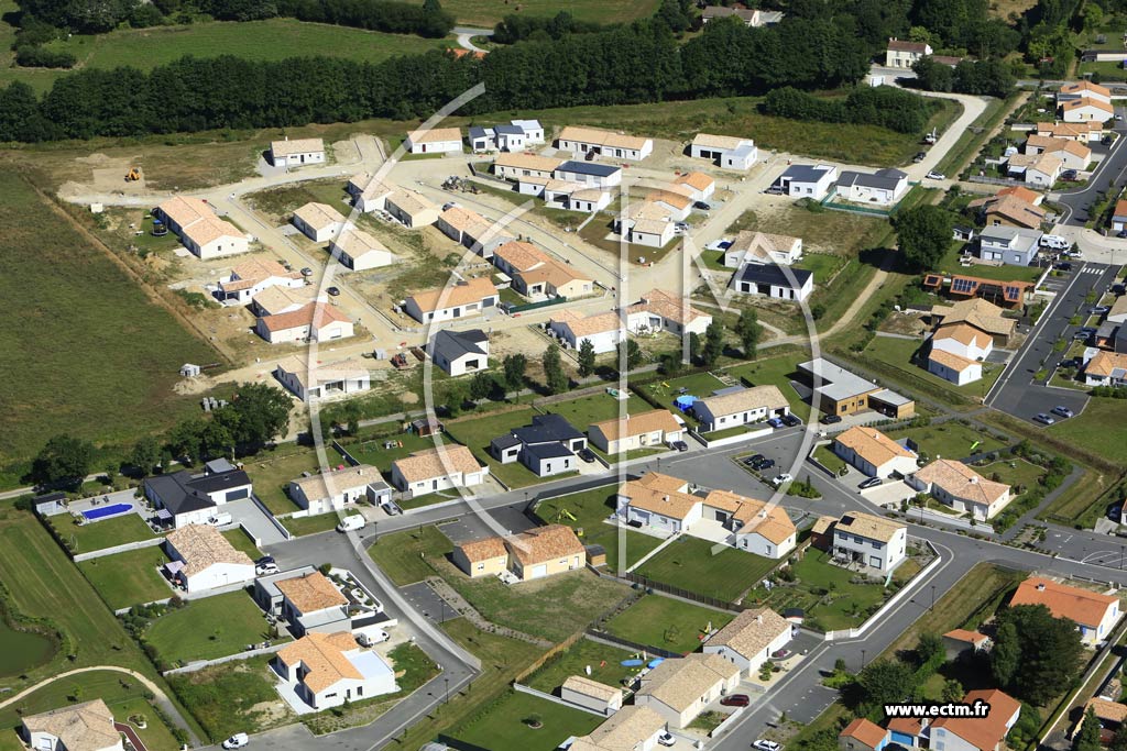 Photo arienne de La Gntouze