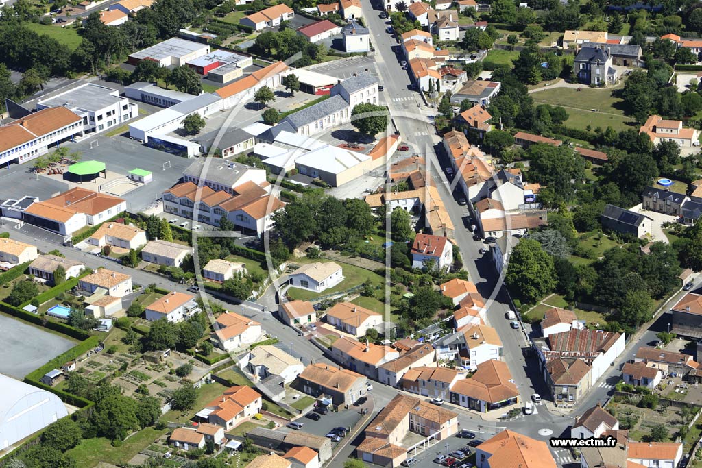 Photo arienne de Le Poir-sur-Vie