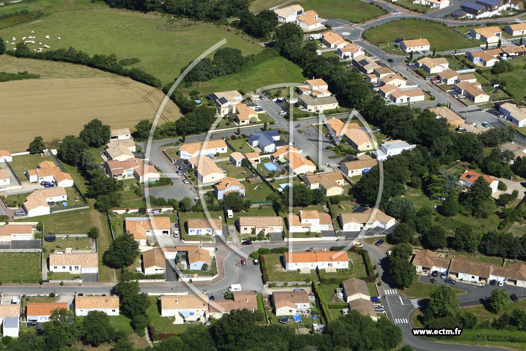 Photo arienne de Le Poir-sur-Vie