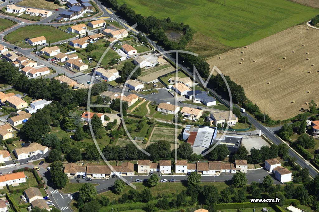 Photo arienne de Le Poir-sur-Vie