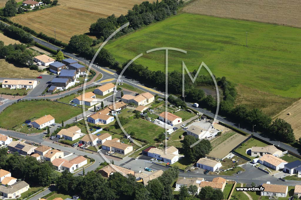 Photo arienne de Le Poir-sur-Vie