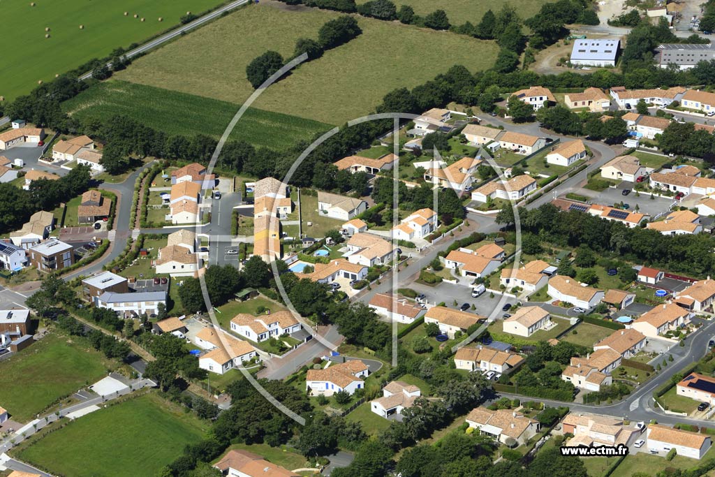 Photo arienne de Le Poir-sur-Vie