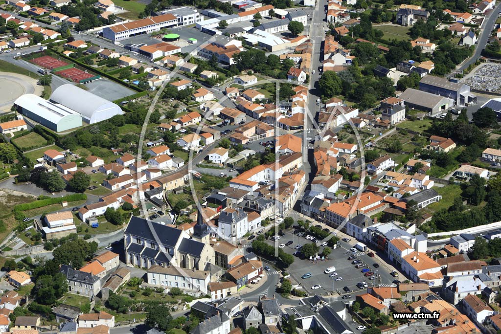 Photo arienne de Le Poir-sur-Vie (Centre)
