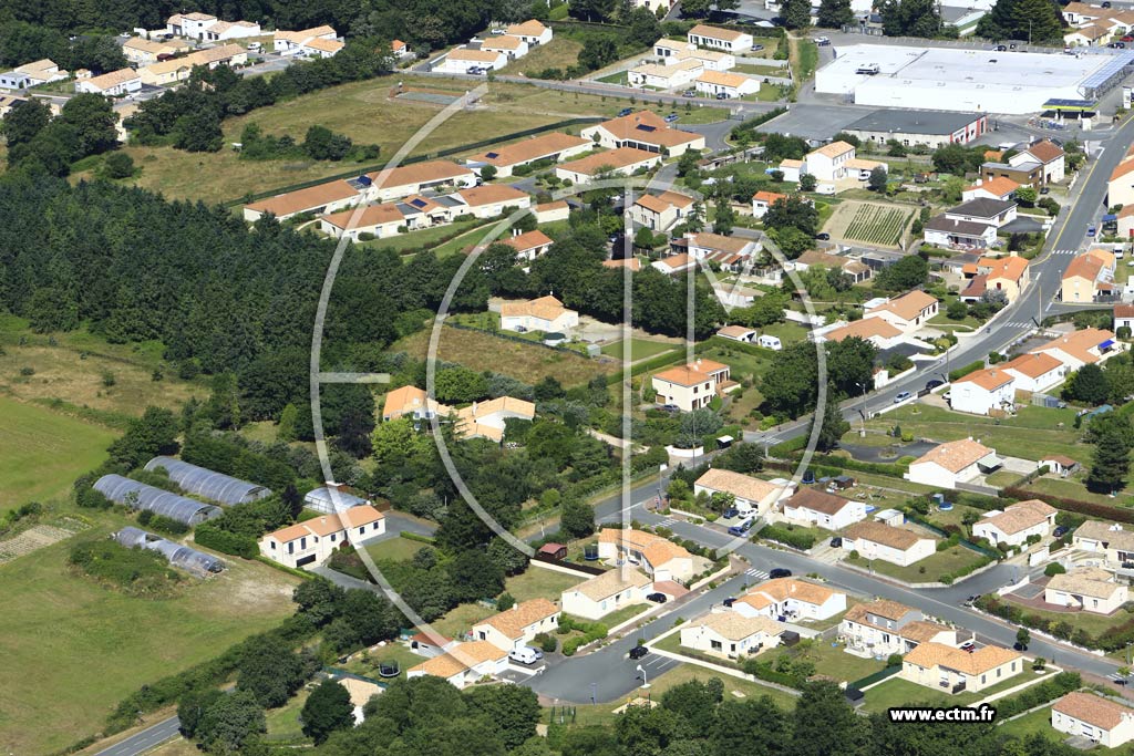 Photo arienne de Le Poir-sur-Vie (Est)