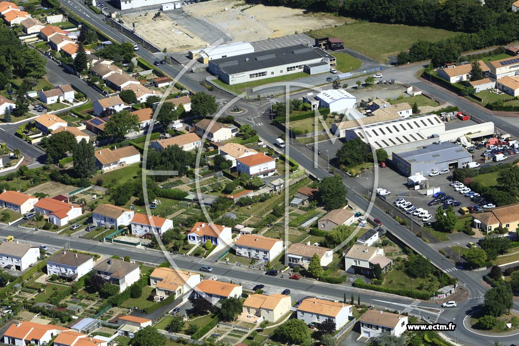Photo arienne de Le Poir-sur-Vie (Est)