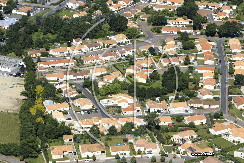 Photo arienne de Le Poir-sur-Vie (Est)