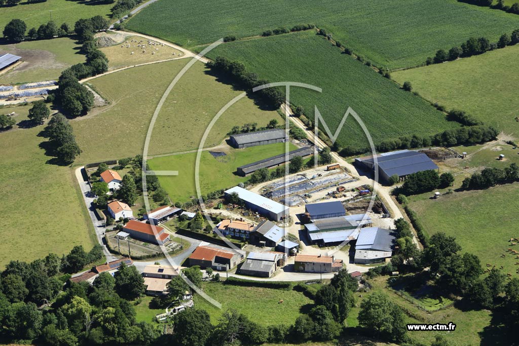 Photo arienne de Le Poir-sur-Vie (la Surie)
