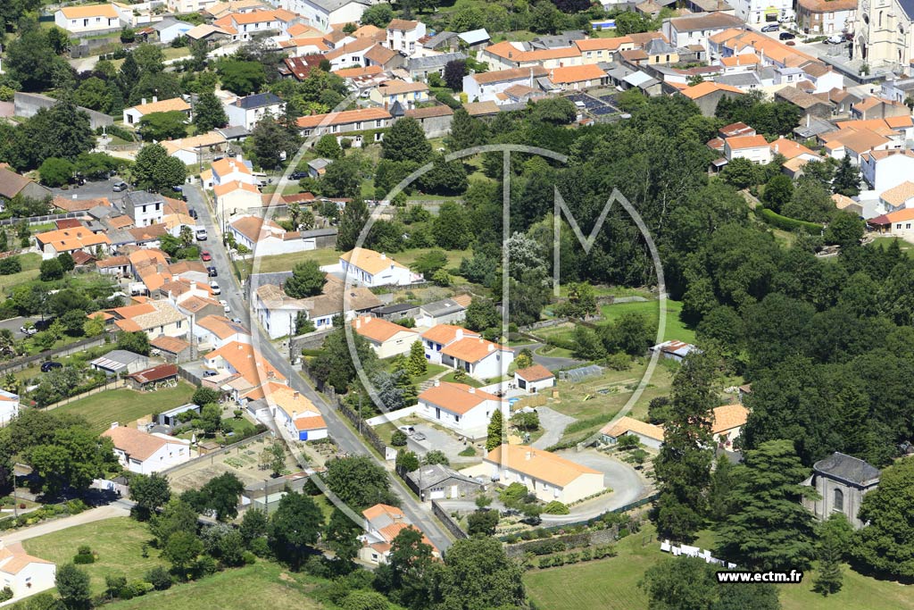 Photo arienne de Saint-Christophe-du-Ligneron