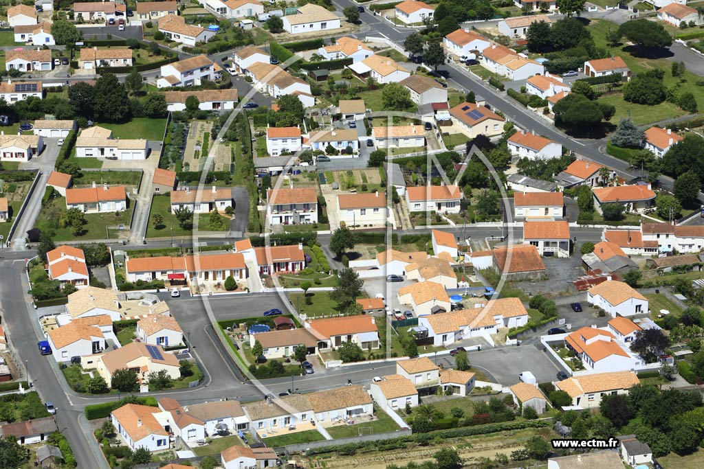 Photo arienne de Saint-Christophe-du-Ligneron