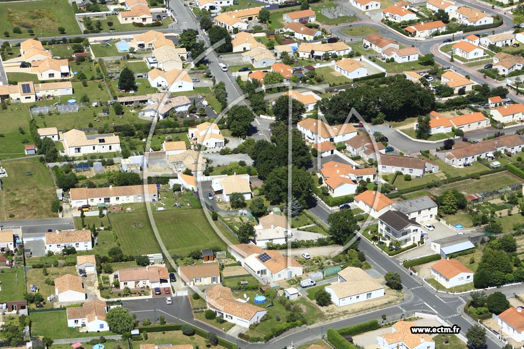 Photo arienne de Saint-Christophe-du-Ligneron