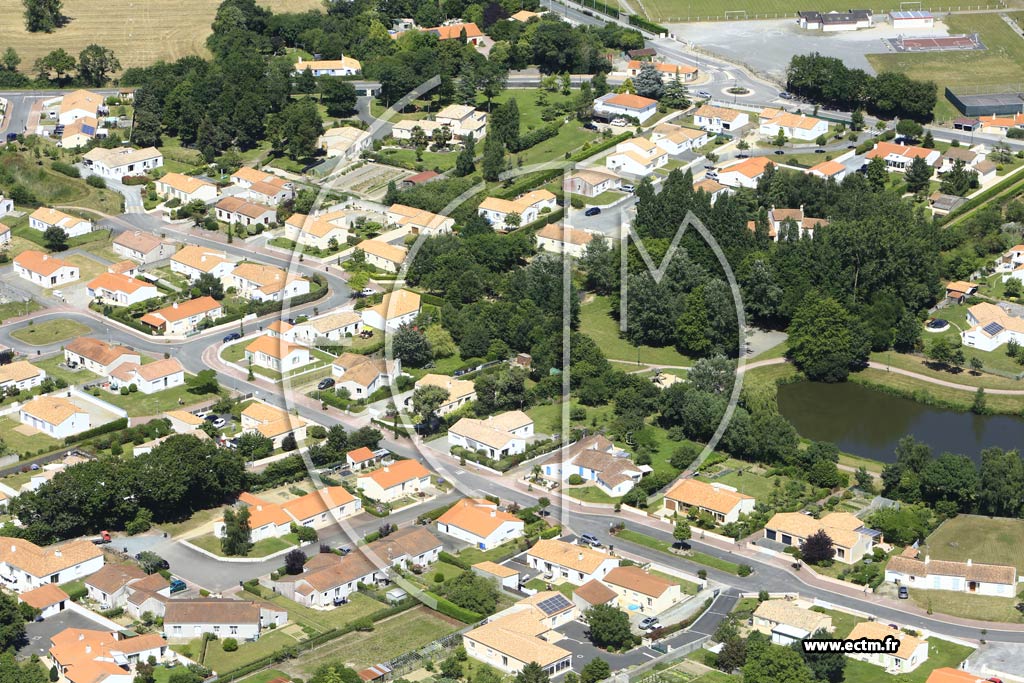 Photo arienne de Saint-Christophe-du-Ligneron