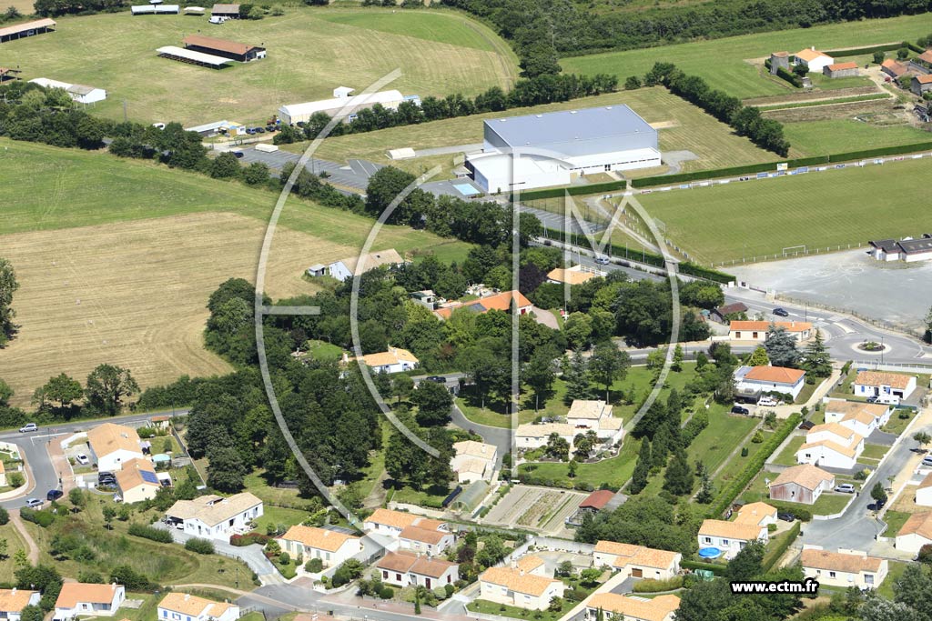 Photo arienne de Saint-Christophe-du-Ligneron