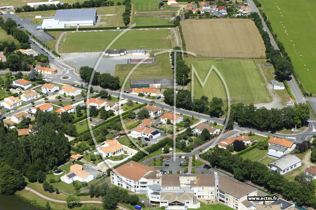 Photo arienne de Saint-Christophe-du-Ligneron