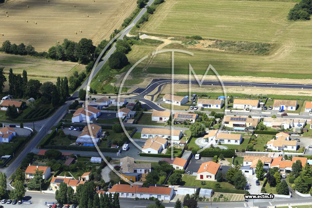 Photo arienne de Saint-Christophe-du-Ligneron