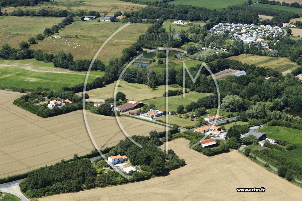 Photo arienne de Saint-Christophe-du-Ligneron (le Ligneron)
